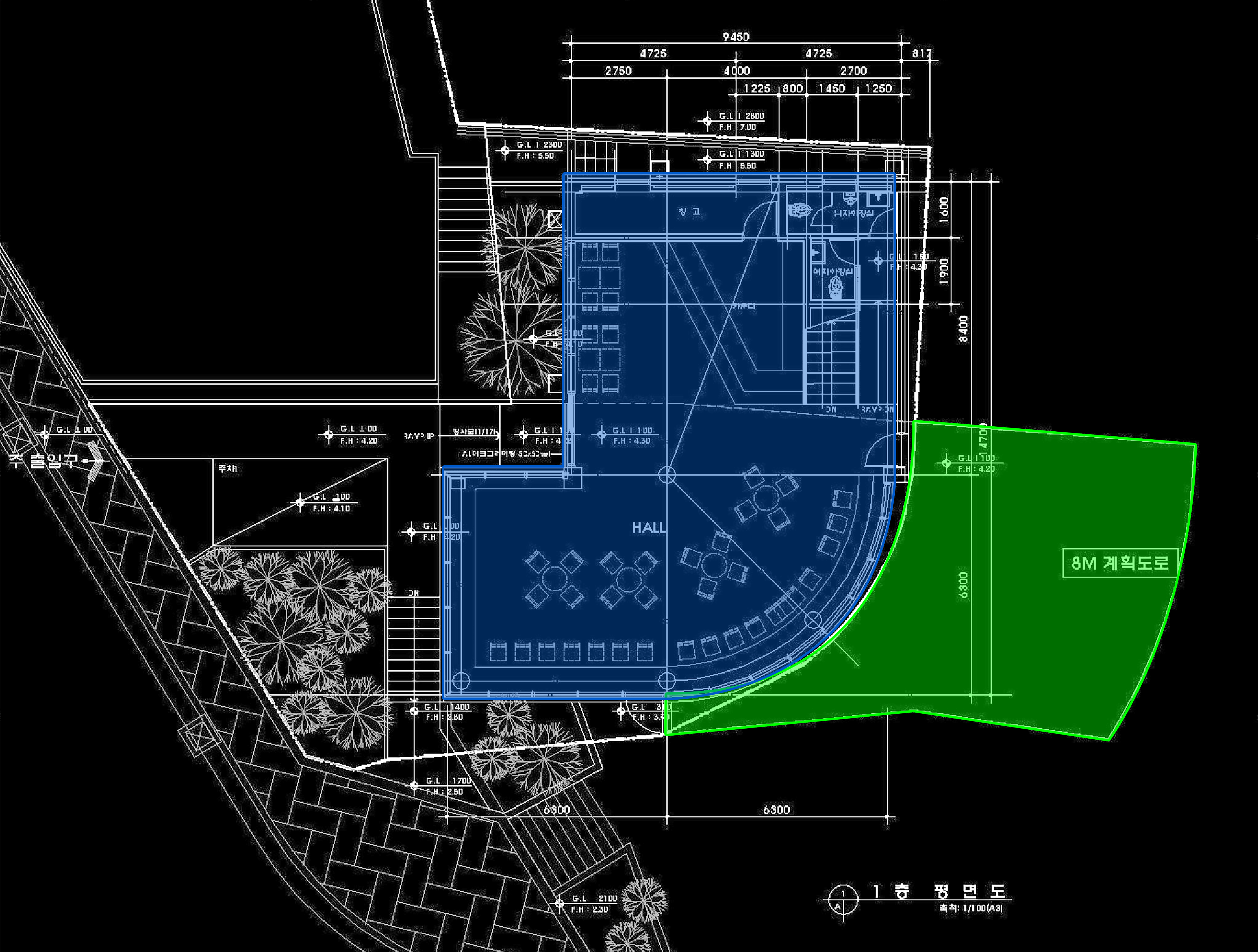 [4000/350/175.47㎡] 일광상가임대 신평리 넓은 주차장 딸린 오션뷰 루프탑 점포 월세 이미지 4